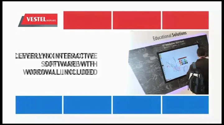 Vestel Interactive Display at BETT 2013