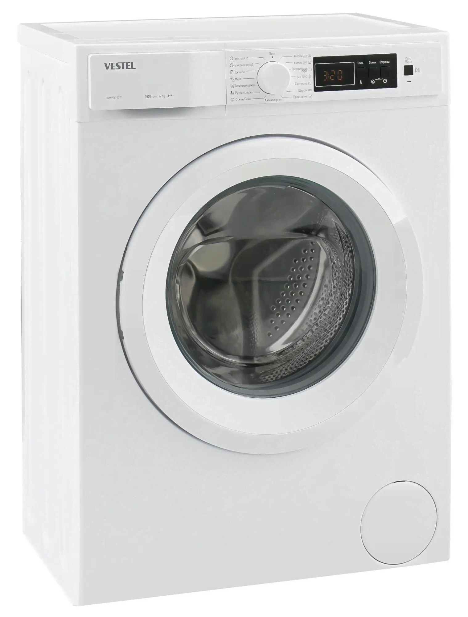 Стиральная машина с горизонтальной загрузкой VESTEL Bojena WMS 6100 T2B-0