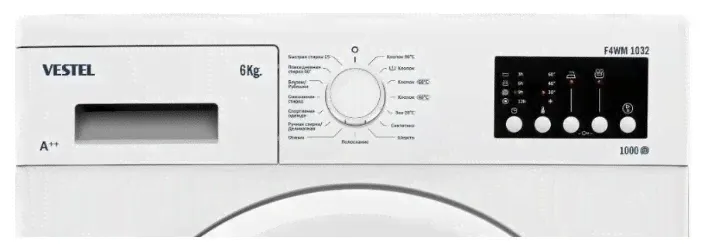 Характеристики - Стиральная машина Vestel F4WM 1032