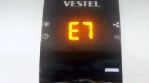 vestel кондиционер 7 ошибка решение