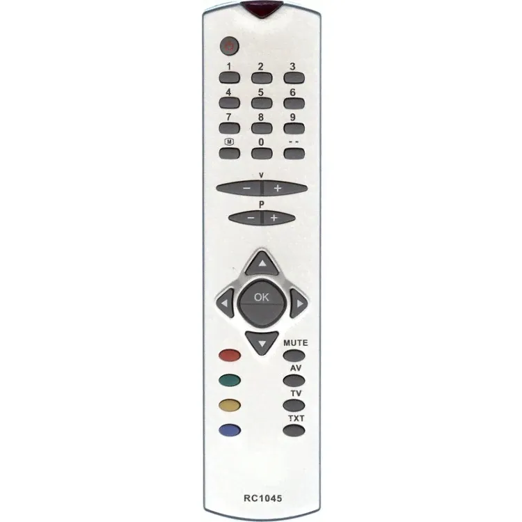Пульт для Vestel RC-1045 (серебристый, неоригинальный)