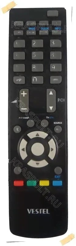 Пульт VESTEL VST-16850, VST-22880, LCD TV 22880