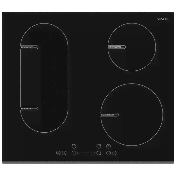 Встраиваемая индукционная варочная панель Vestel VHI64371B-0