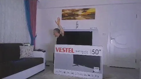 VESTEL 50FD7300 Kutu Açılışı Ve Panel Testi  50 FD 7300 MB211