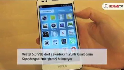 Vestel Venus 5.0 V özellikleri